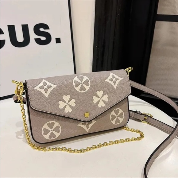 None Handbags - 277. Stylish Gray Designer Women's Bag